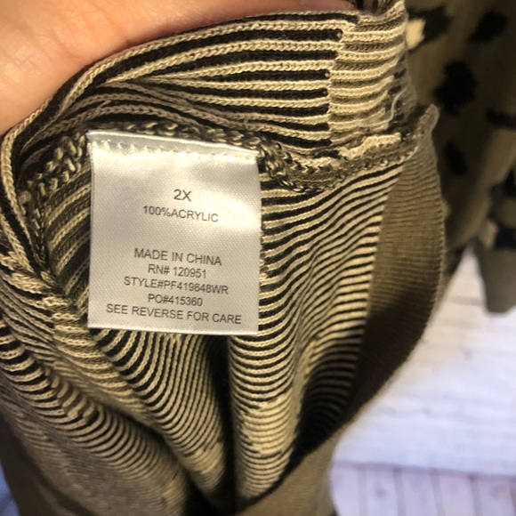 FINAL PRICE Pink Rose Animal Print Sweater Dress - Picture 6 of 7